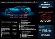 Защита лакокрасочного покрытия вашего автомобиля 
